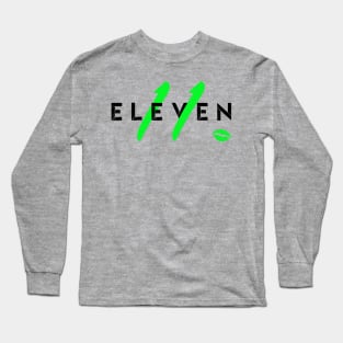 Eleven Green Kiss Long Sleeve T-Shirt